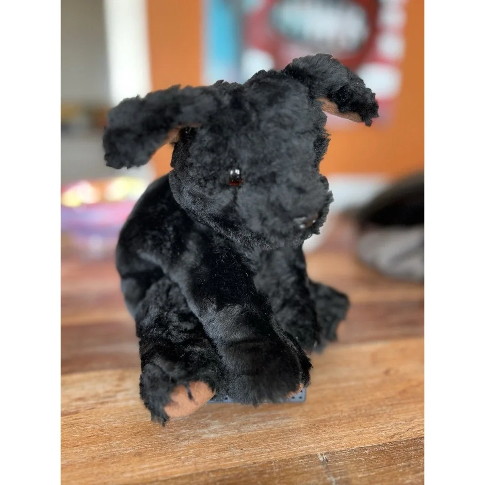 Ty Classic Pepper Black Dog Puppy Plush Stuffed Animal 1996 Collectible Toy